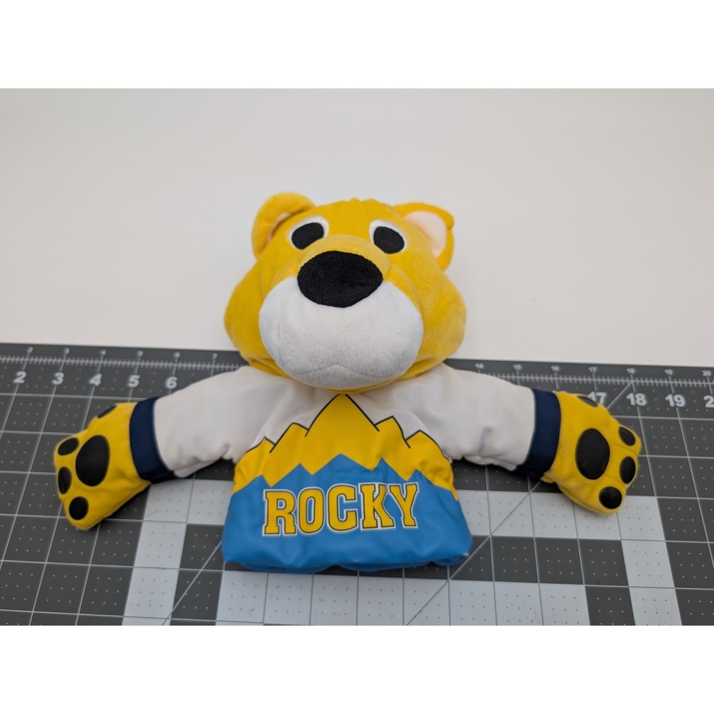Bleacher Creatures Denver Nuggets Rocky Mascot Plush Hand Puppet NBA 2014